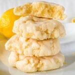 lemon crinkle cookies