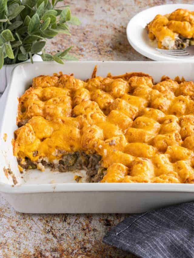 Easy Tater Tot Casserole