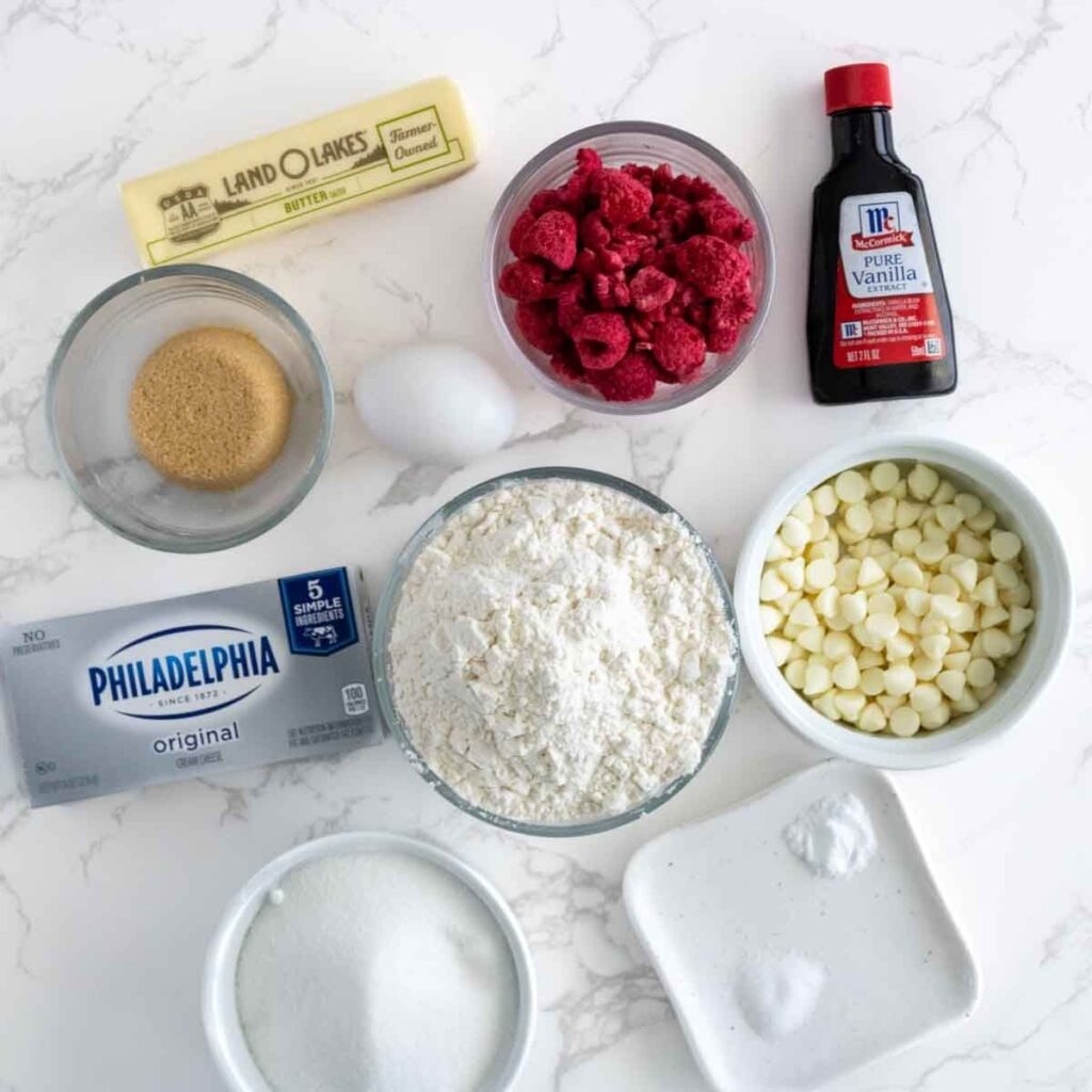 Raspberry Cheesecake Cookies - Simply Scrumptious Eats