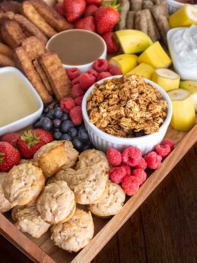 Easter Breakfast Charcuterie Board