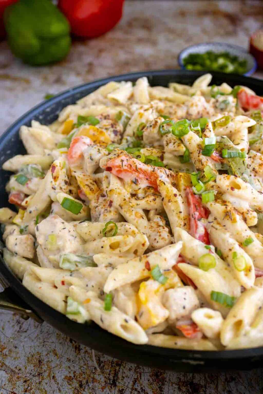 The BEST Jerk Chicken Rasta Pasta Simply Scrumptious Eats