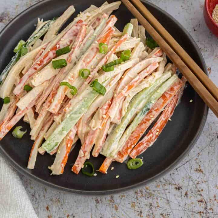 Kani Salad (Crab Stick Salad) Simply Scrumptious Eats