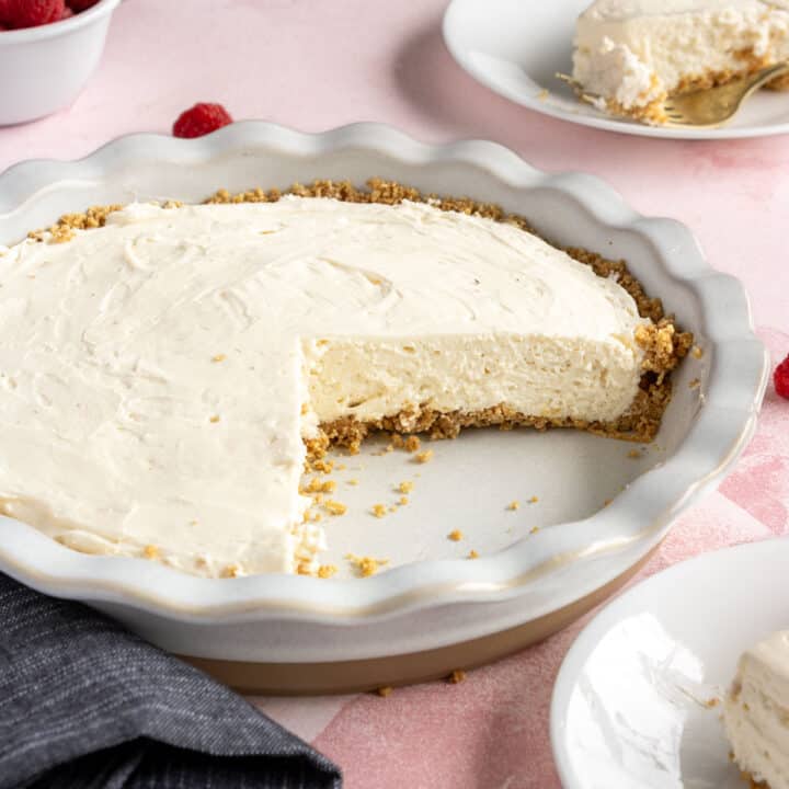 30 Easy Cream Pies Simply Scrumptious Eats Cream Cheese Pie Feature 720x720
