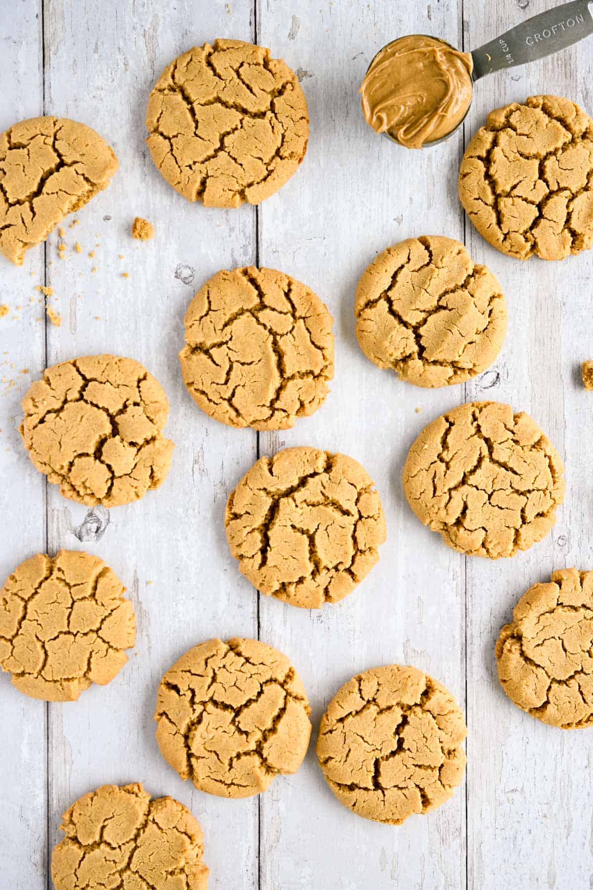Tasty peanut butter cookies.