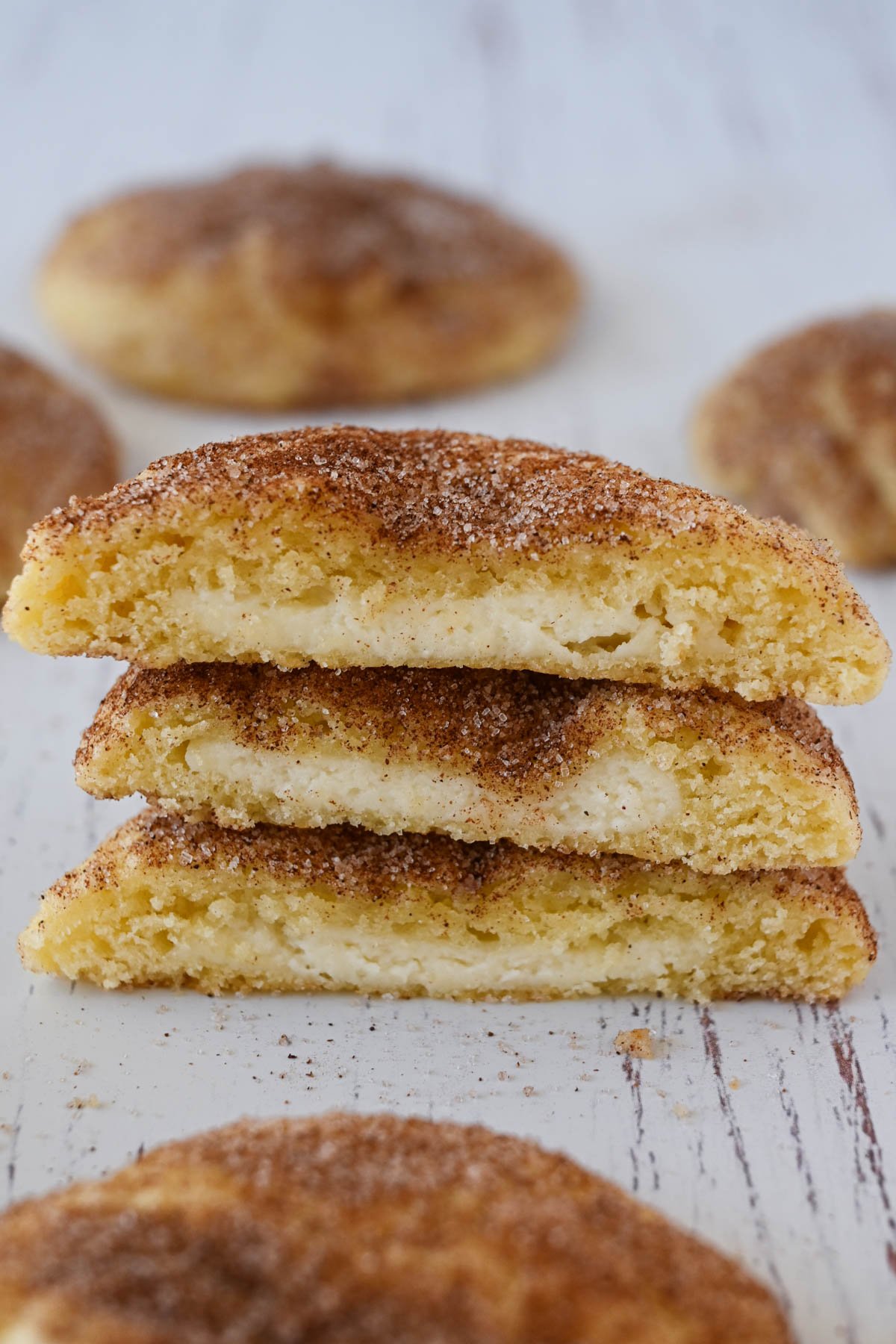 Churro cheesecake cookies.
