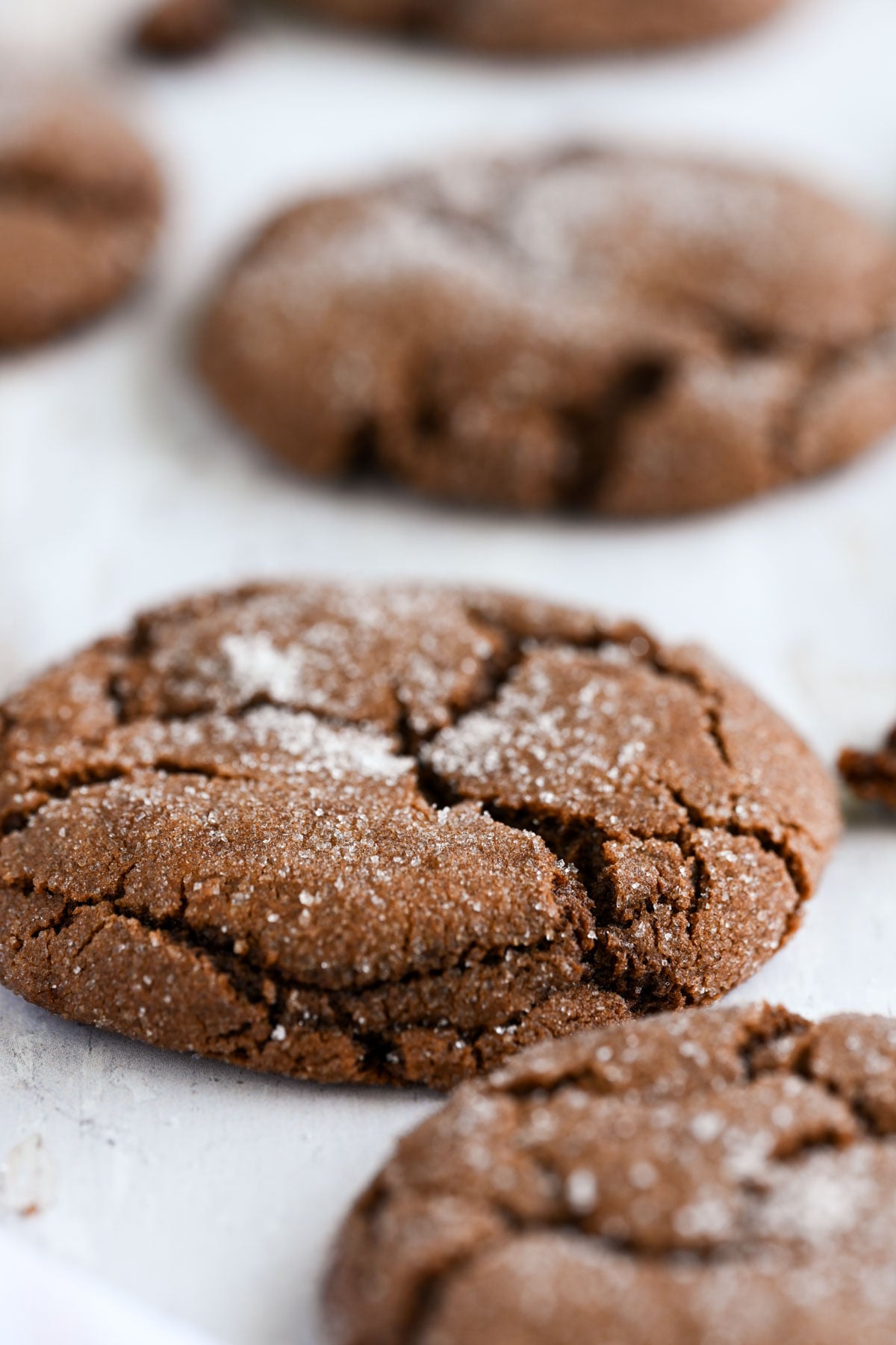 Chocolate cookies.