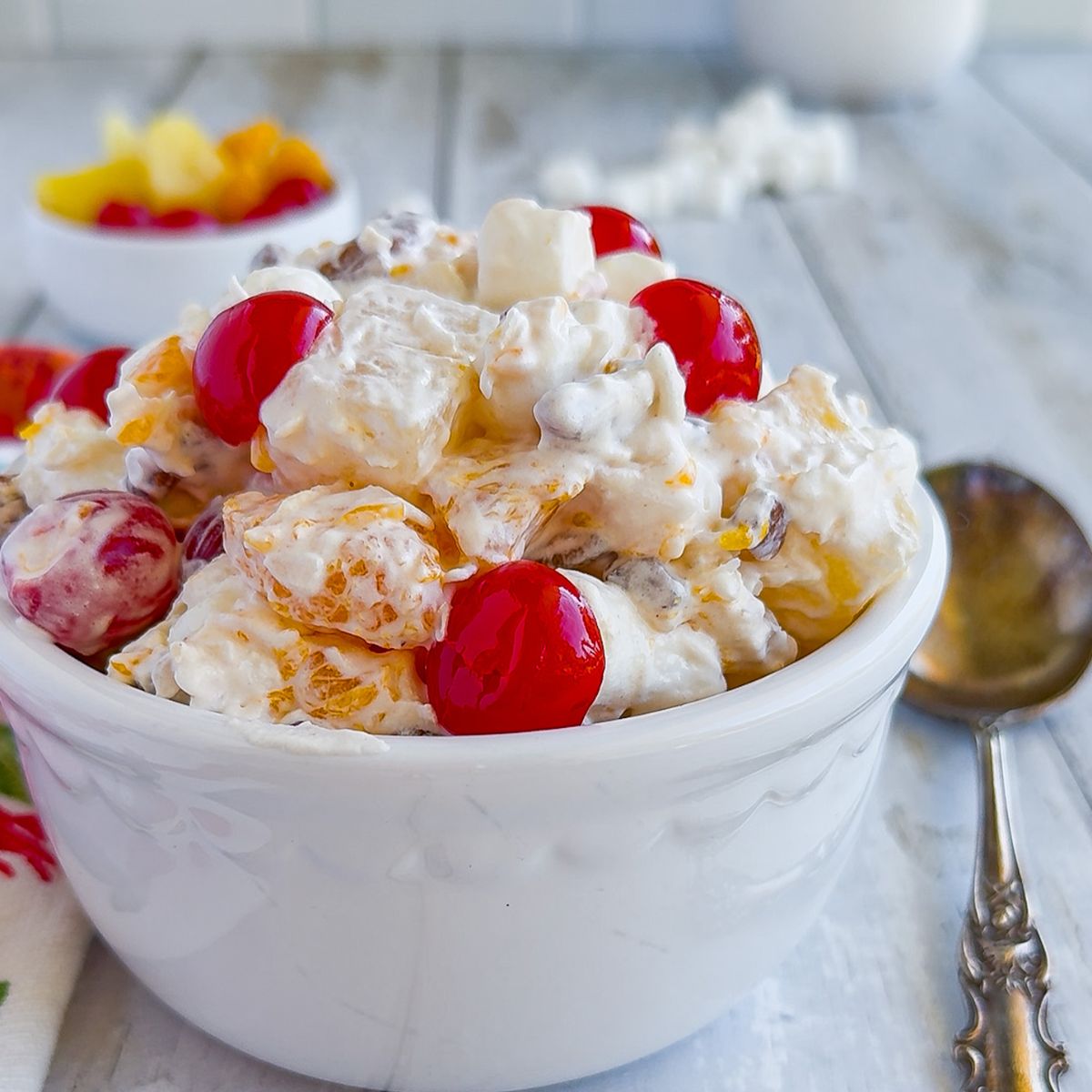 Ambrosia Salad - Simply Scrumptious Eats
