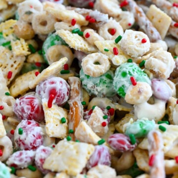 White trash snack mix.