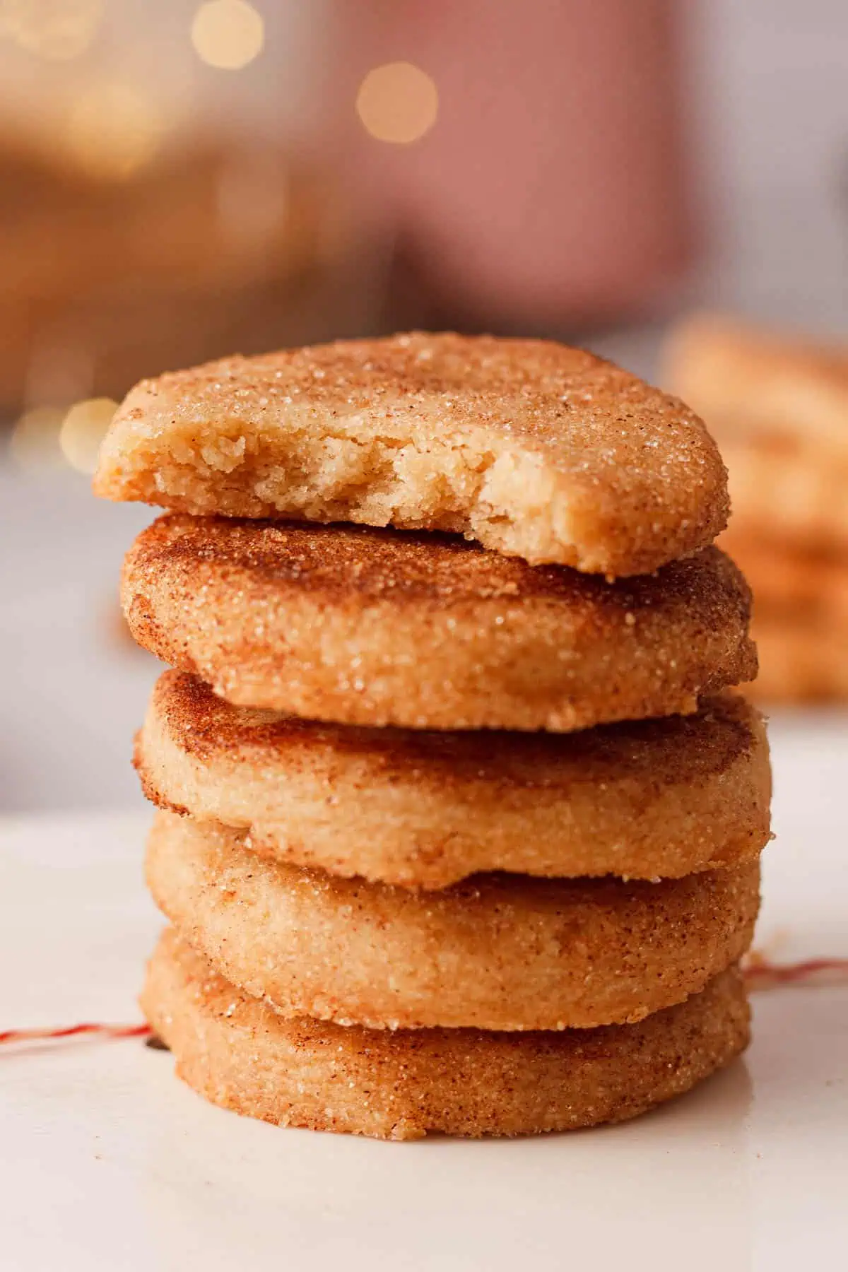 Cinnamon Shortbread cookies. 