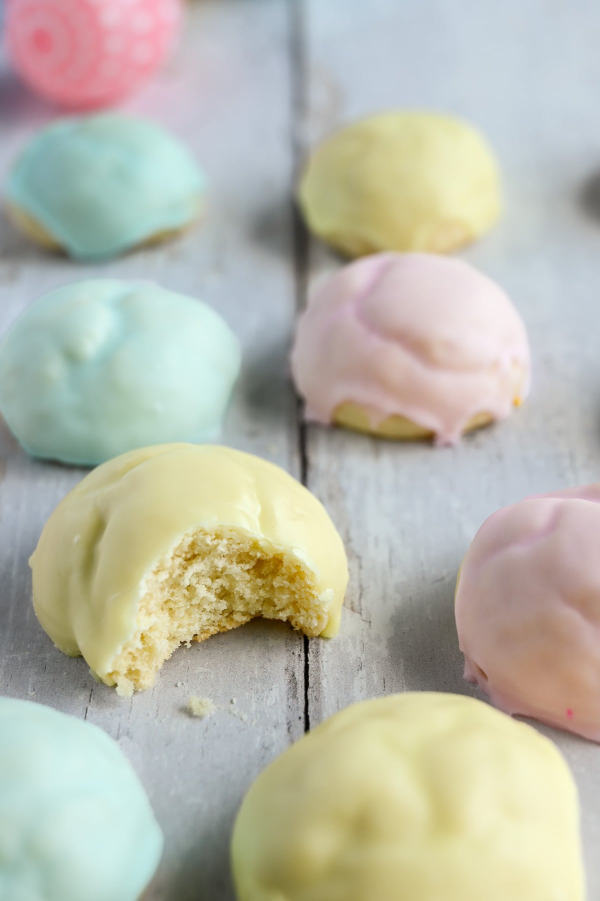 Plate of Italian Easter Cookies.