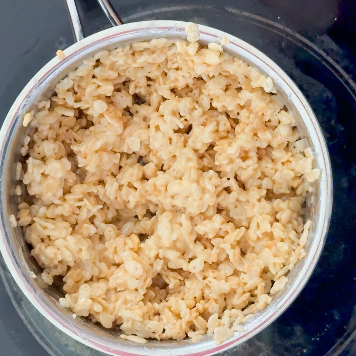 Rice Krispies for sushi.