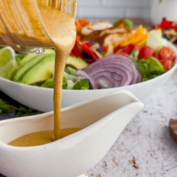 A vat of southwest dressing.