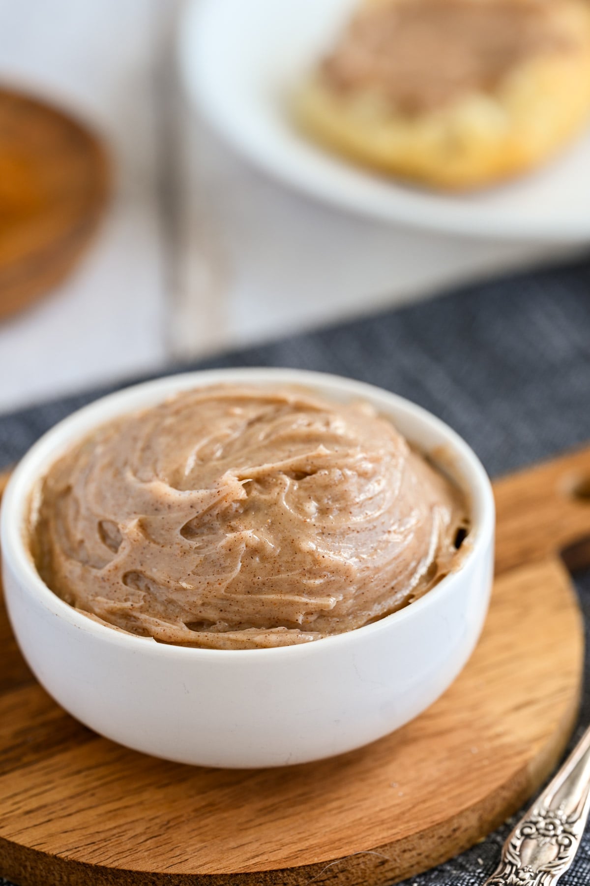 Bowl of Texas Roadhouse Butter.