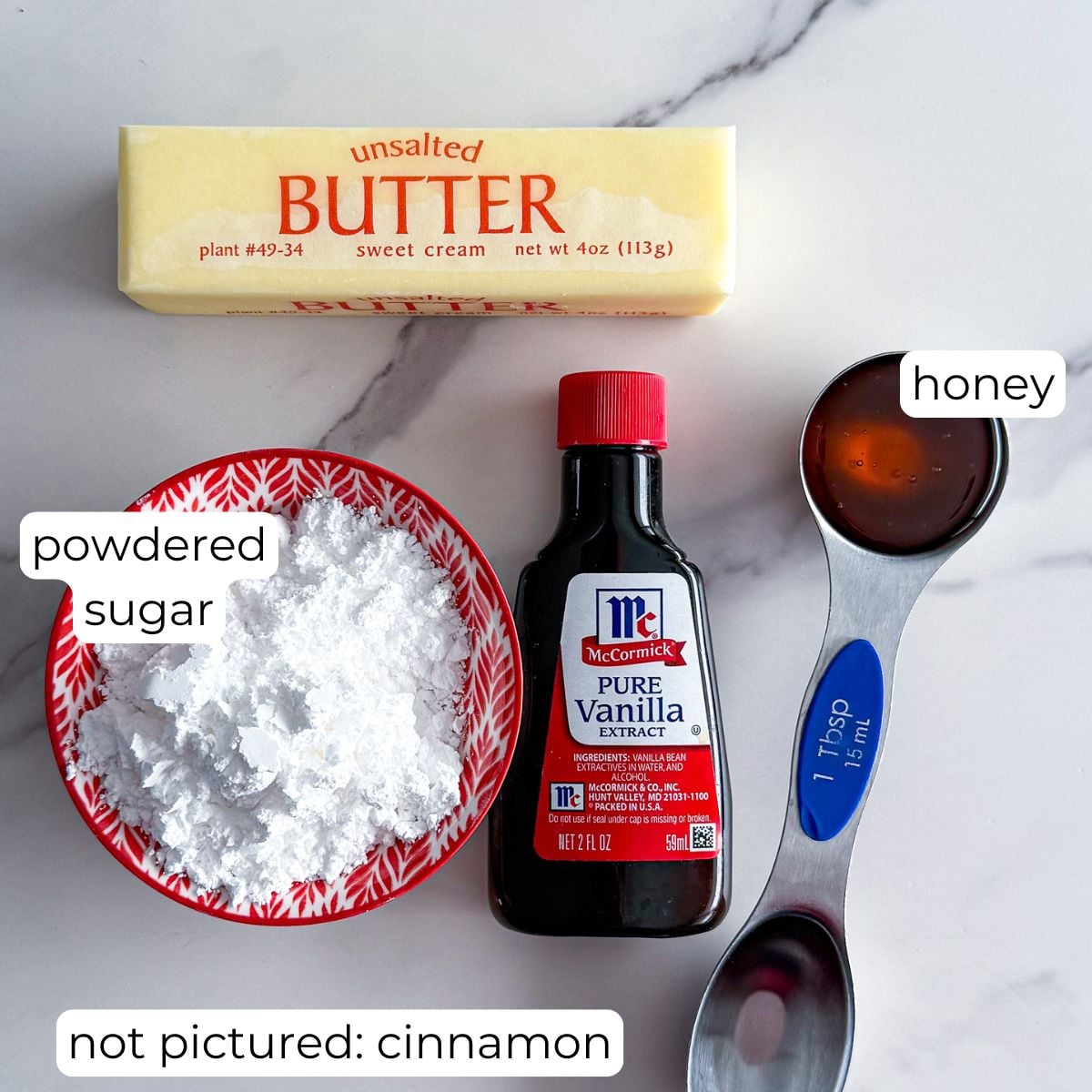 Texas Roadhouse Butter ingredients.
